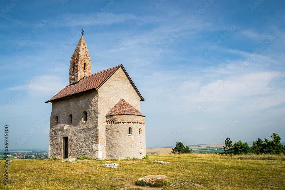 Old Roman Church in Drazovce, Slovakia