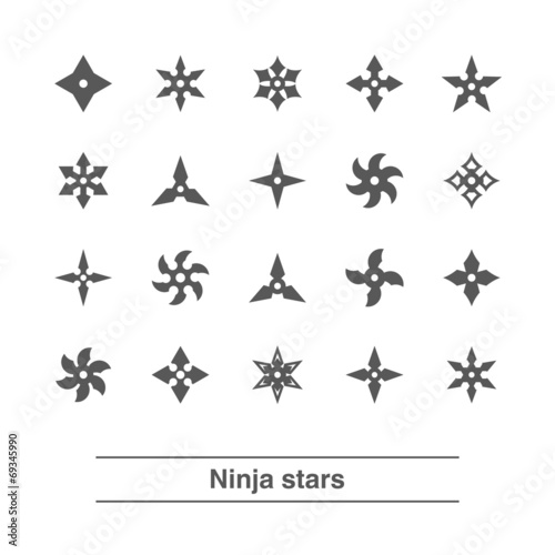 Ninja stars.