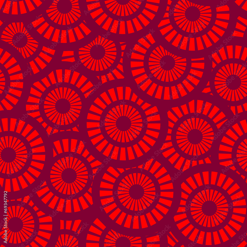 Vector seamless pattern with geometric ornament. Vector seamless pattern with geometric ornament.