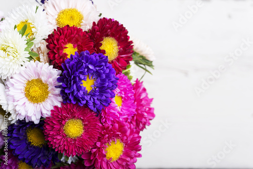 Fototapeta Naklejka Na Ścianę i Meble -  Aster flowers