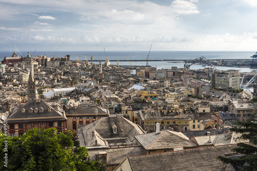 Genova dall'alto