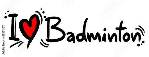 Badminton love