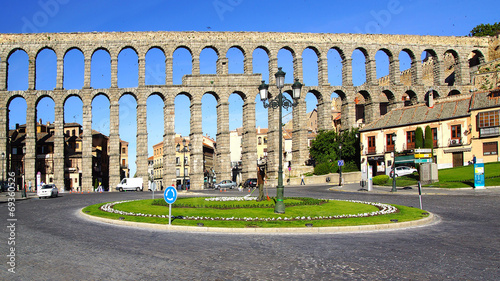 The Aqueduct of Segovia.