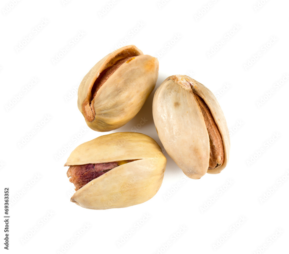 heap of pistachio isolated on white heap of pistachio isolated on white