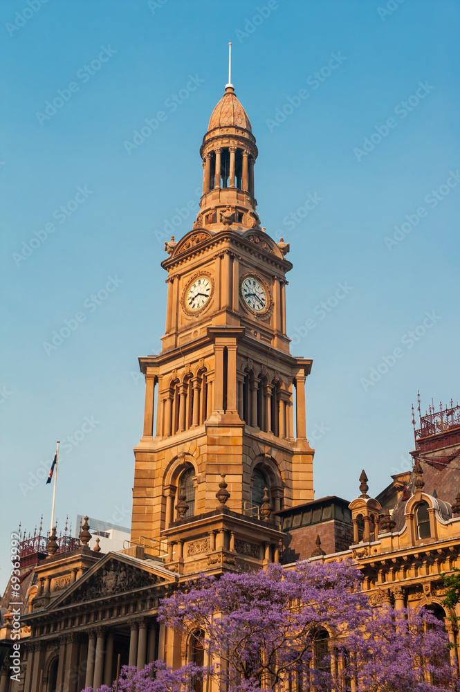Fototapeta premium Sydney Town Hall