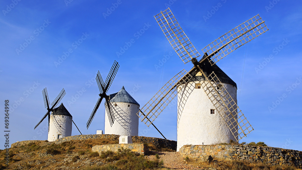Windmills in Consuegra.