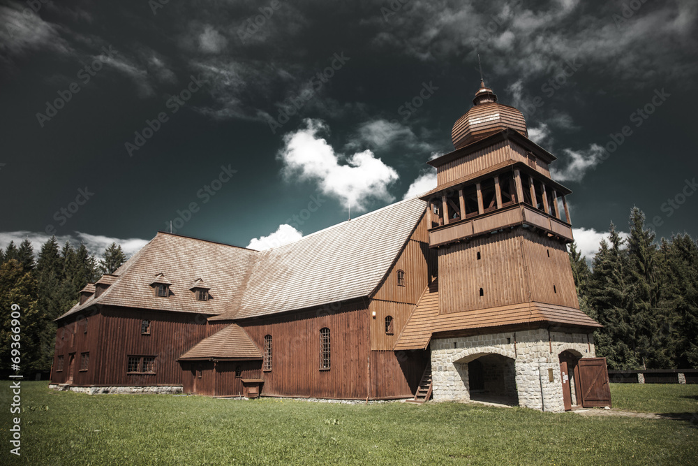 The Articular Wooden Church - Svaty Kriz, Slovakia