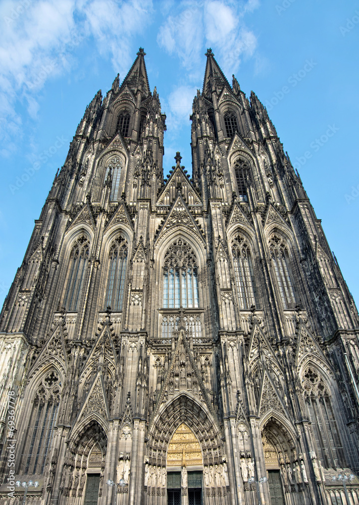 Front of cologne cathedral, Germany Front of cologne cathedral, Germany