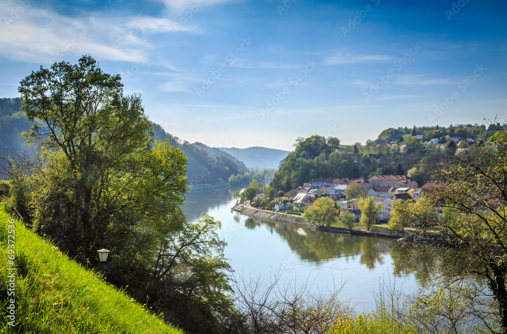 Danube valley Linz