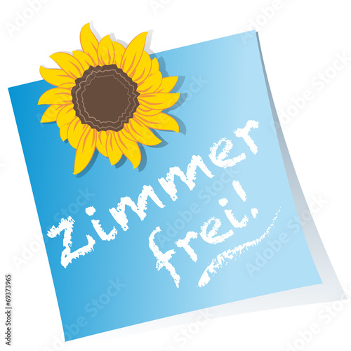 Zimmer frei! Zettel