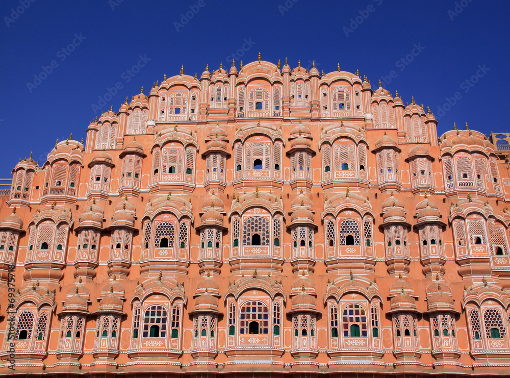 Le Palais des Vents au Rajasthan en Inde du Nord