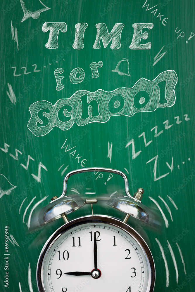 Time for school Time for school
