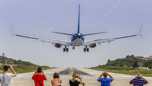 Touchdown at Skiathos