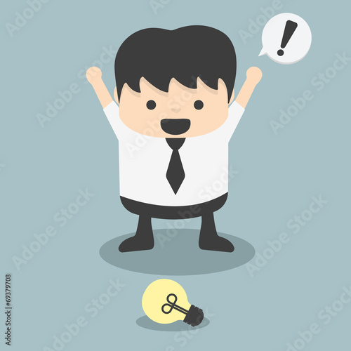 businessmen see Ideas fortuitous