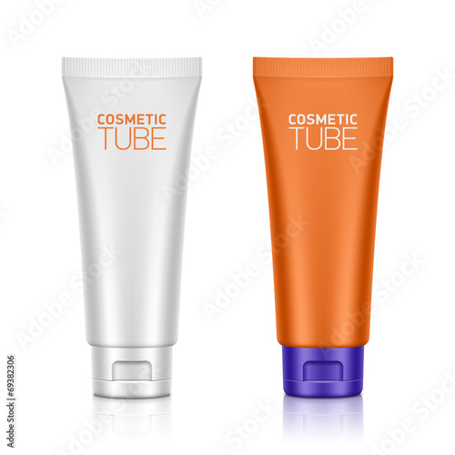 Cosmetic packaging, plastic tube
