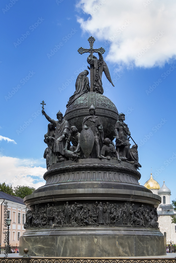 Monument to the Millennium of the Russian Statehood, Veliky Novg Monument to the Millennium of the Russian Statehood, Veliky Novg