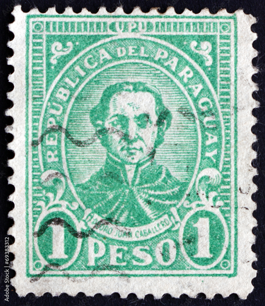 Postage stamp Paraguay 1927 Pedro Juan Caballero