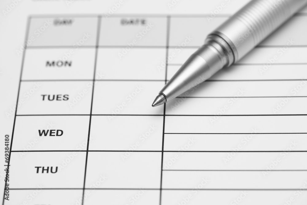Weekly time sheet Weekly time sheet
