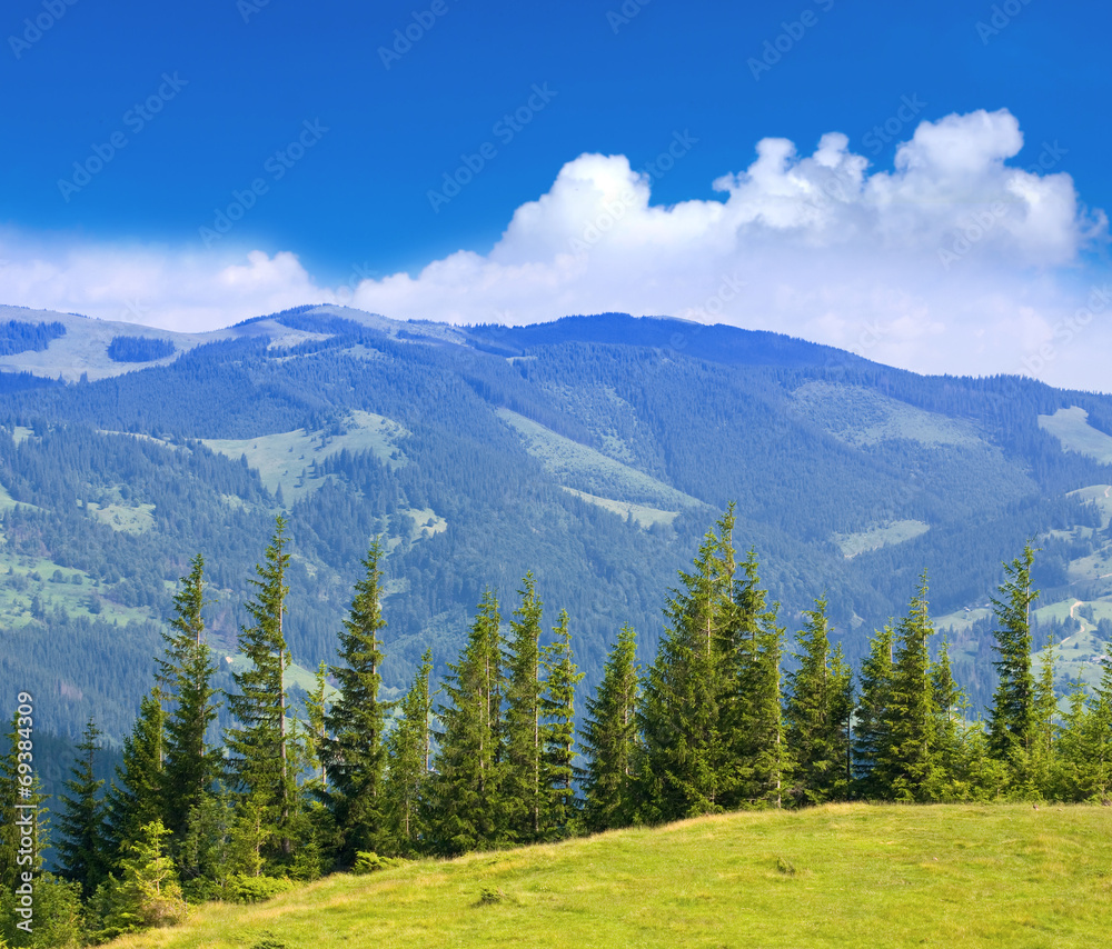Obraz premium Nice mountain scene