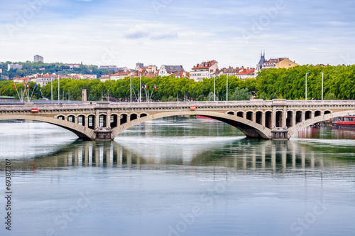 pont de la Saône à Lyon