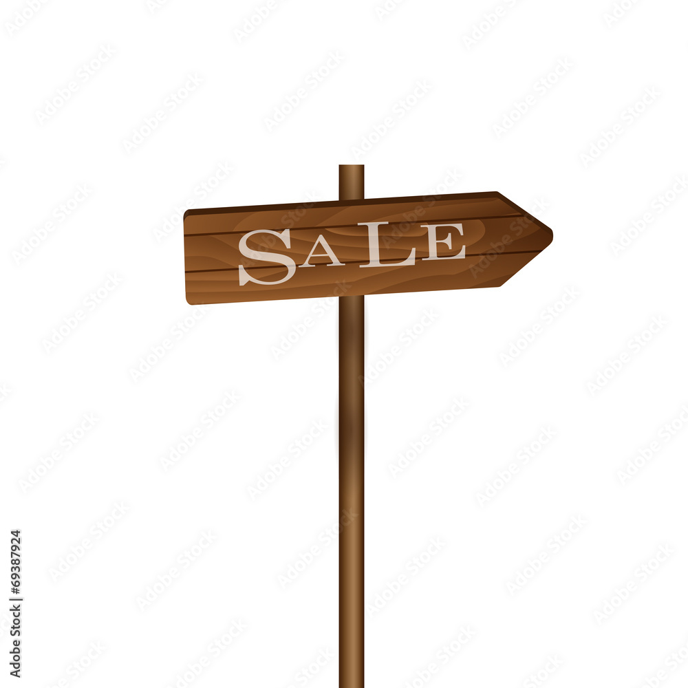 Wooden signboard Wooden signboard