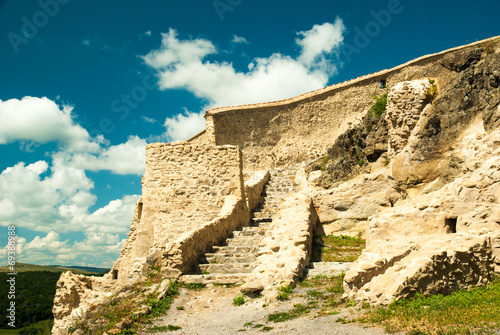 Medieval fortress of Rupea  Brasov  Transylvania  Romania