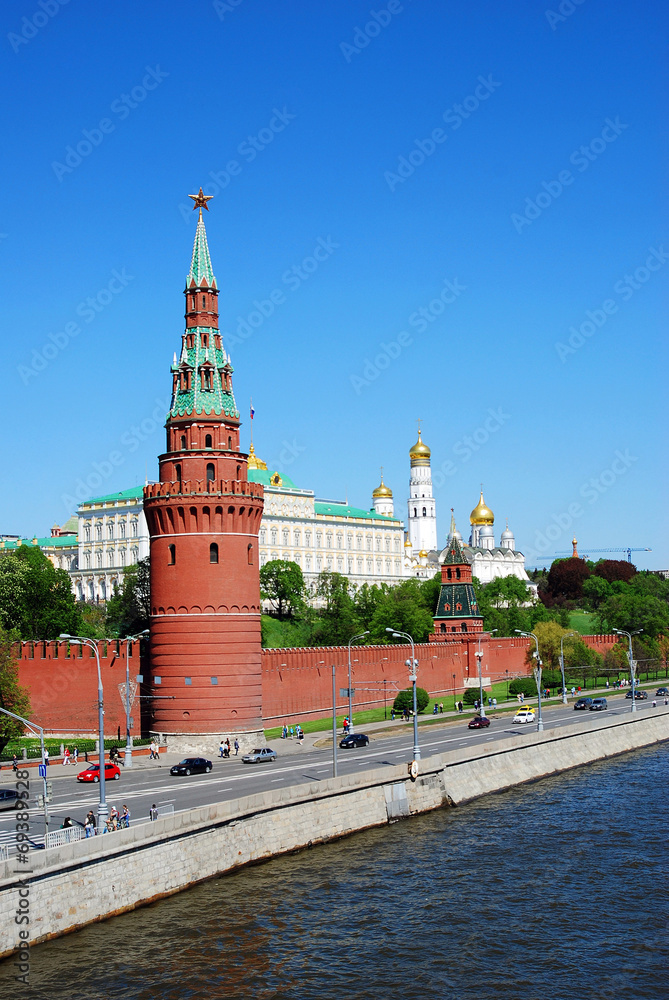 Fototapeta premium Moscow Kremlin. UNESCO World Heritage Site.