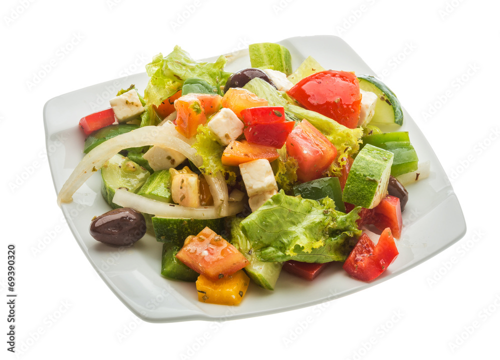 Delicous greek salad