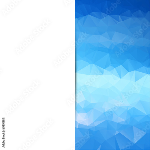 Business abstract triangle corporate background.