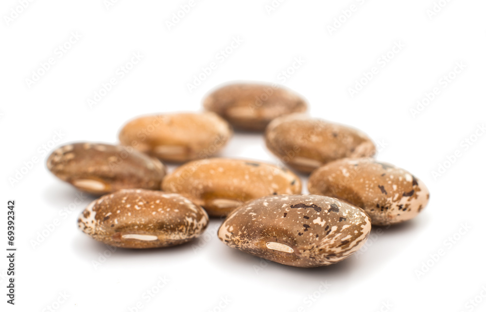 Beans isolated