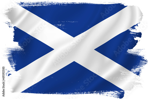 Vászonkép Scotland flag