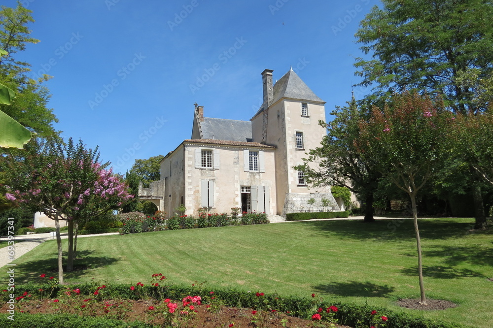 Charente-Maritime - St-Dizan du Gua Château de Beaulon Charente-Maritime - St-Dizan du Gua Château de Beaulon