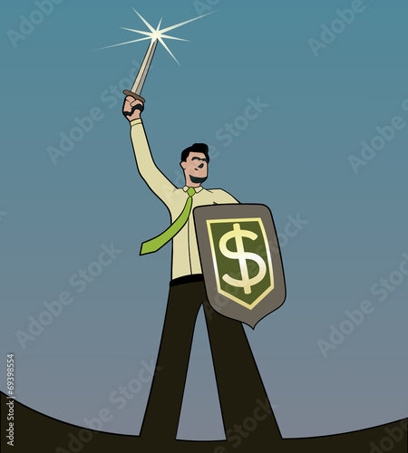 businessman knight