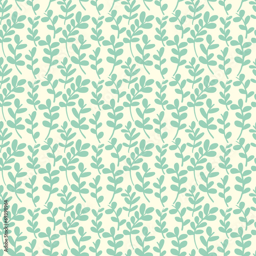 Seamless leaves pattern