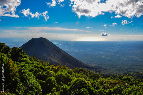 Izalco Volcano from Cerro Verde National Park, El Salvador © brizardh