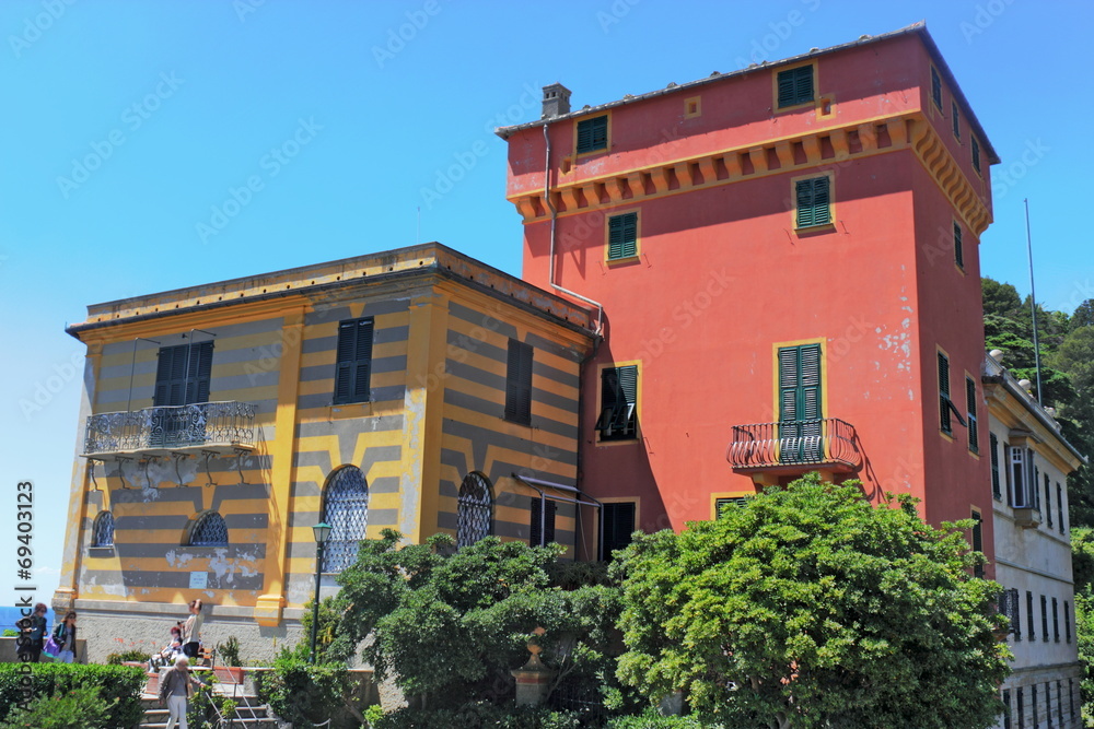 Altbauten in Portofino