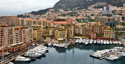 Monaco - Architecture Fontvieille district
