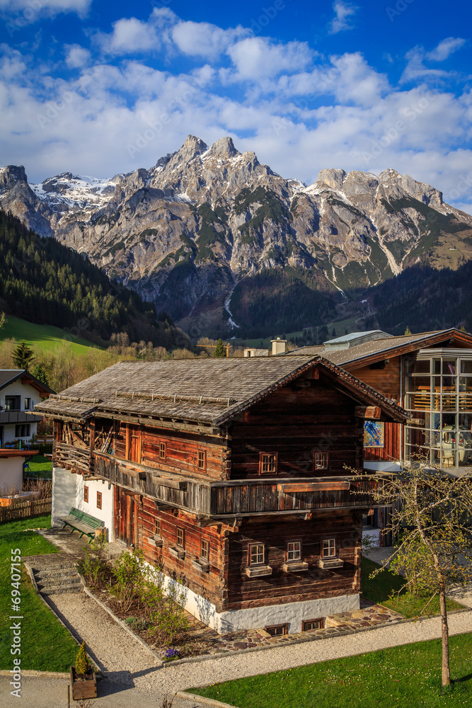 Old farm house in Salzburg/Austria