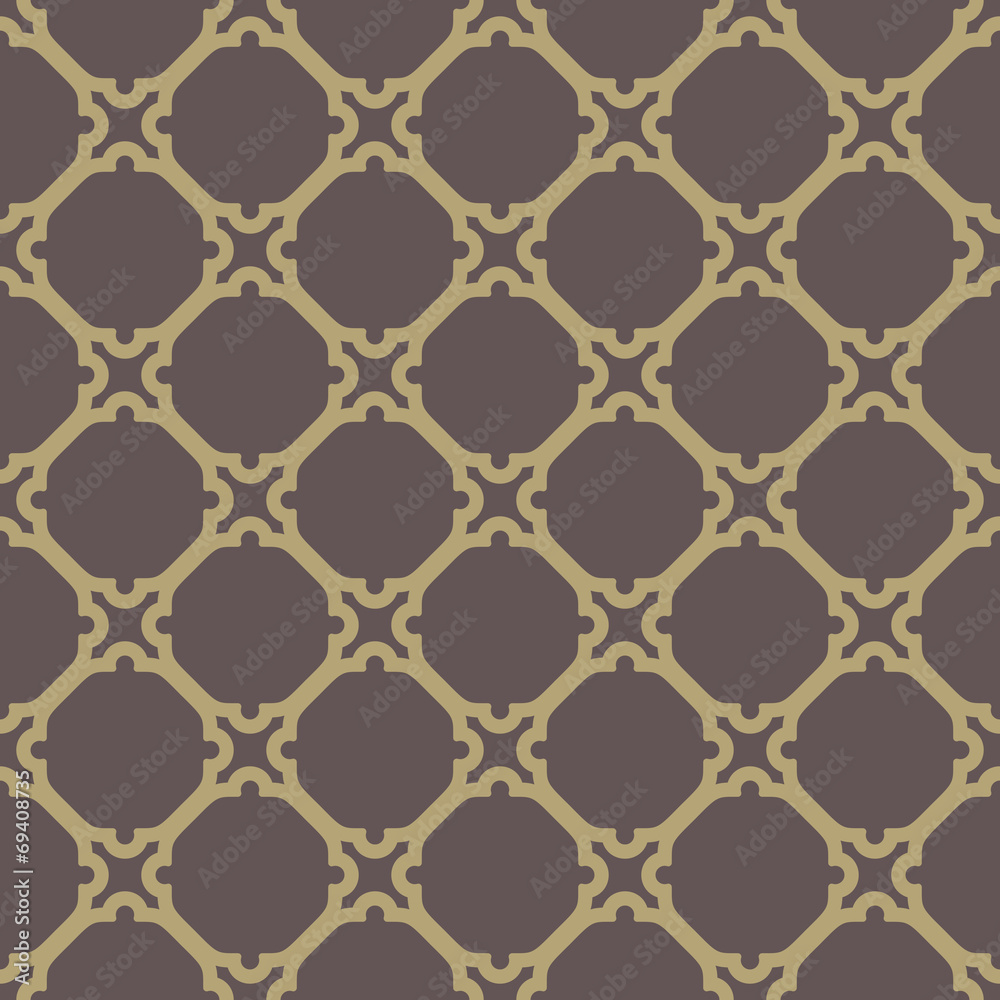 Geometric Seamless Vector Abstract Pattern