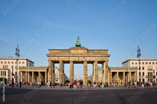 Brandenburg gate  Berlin  Germany
