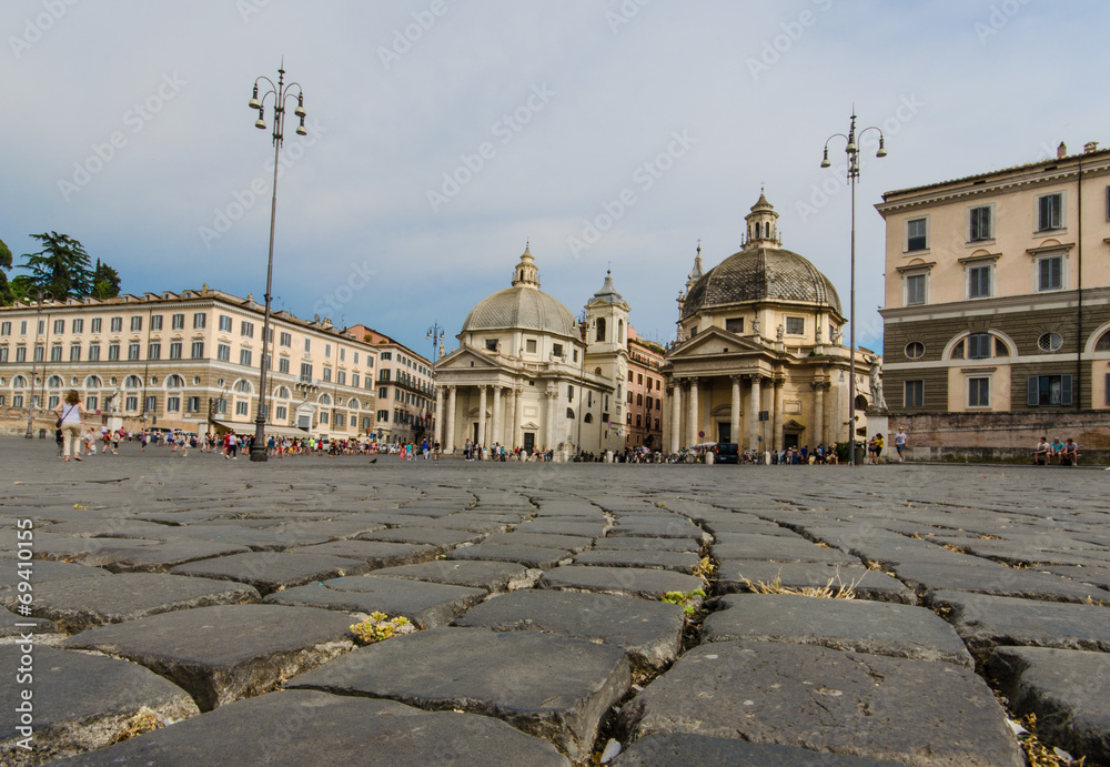 Fototapeta premium All roads lead to Rome