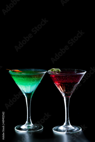 Fresh Martini cocktail