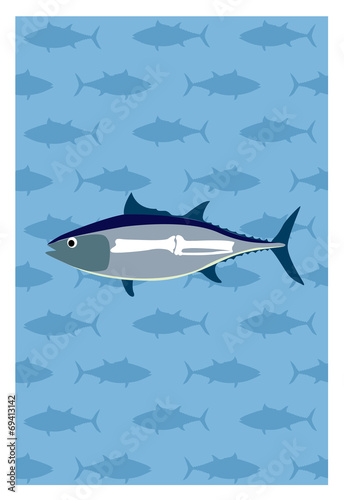 Vector of fish