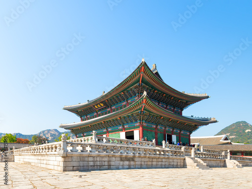 Gyeongbokgung palace in Seoul, Korea