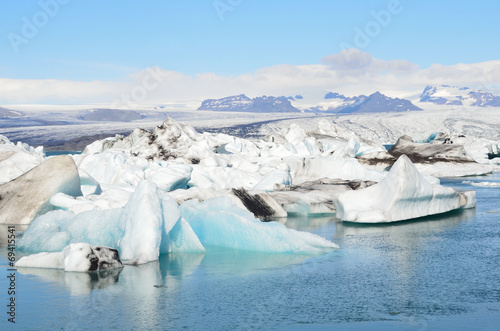 Исландия, ледниковая лагуна Йокюлсаурлоун
