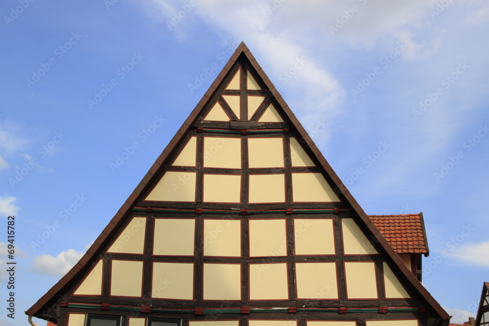 Obraz premium Fachwerkgiebel