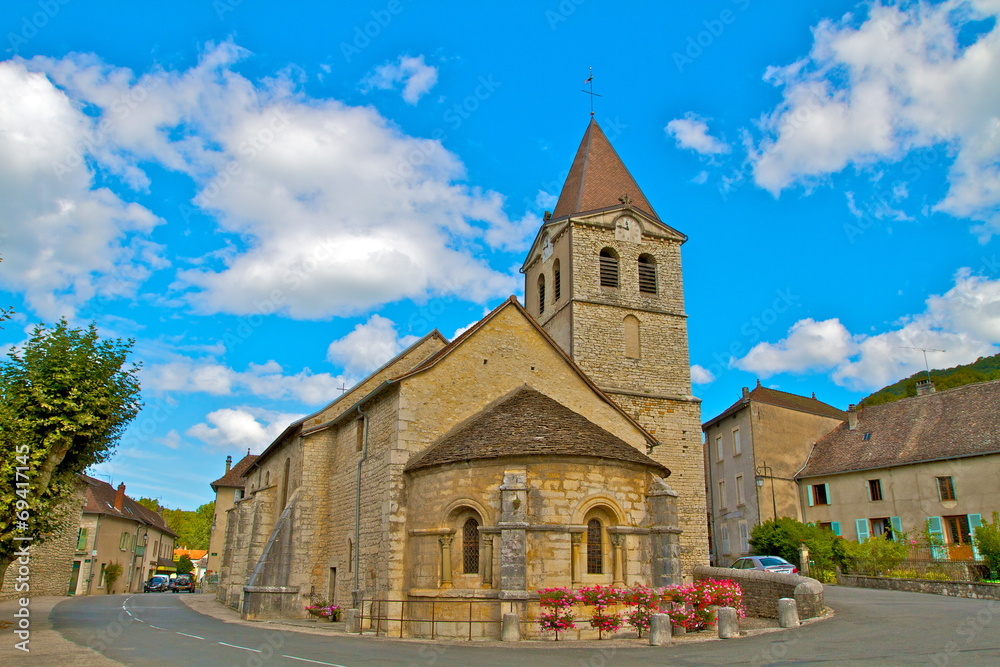 VUE PANORAMIQUE EGLISE BUGEY VUE PANORAMIQUE EGLISE BUGEY