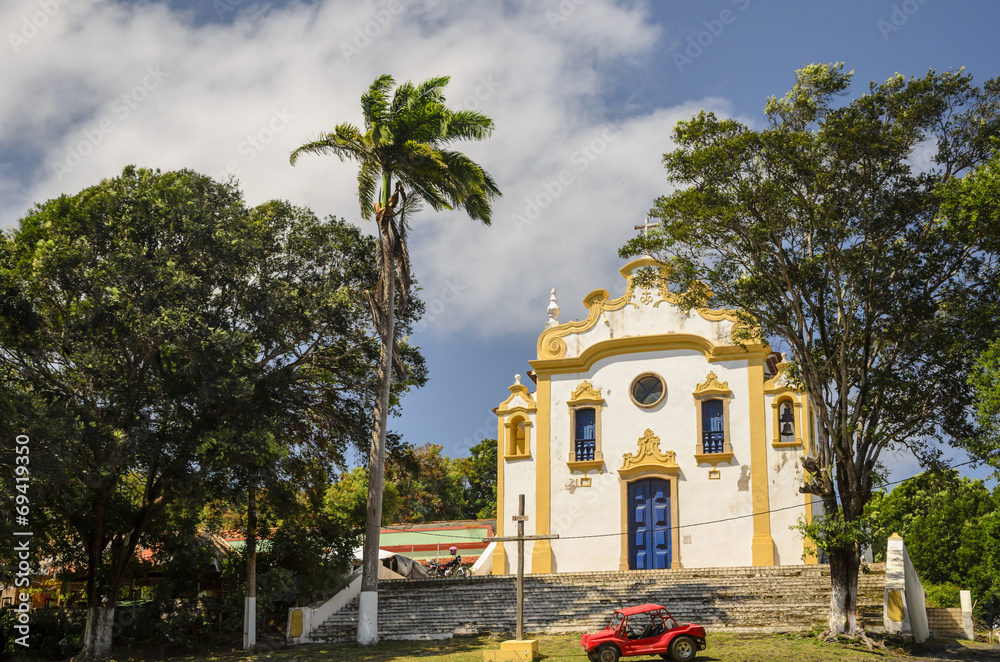 Igreja em Fernando de Noronha Brasil