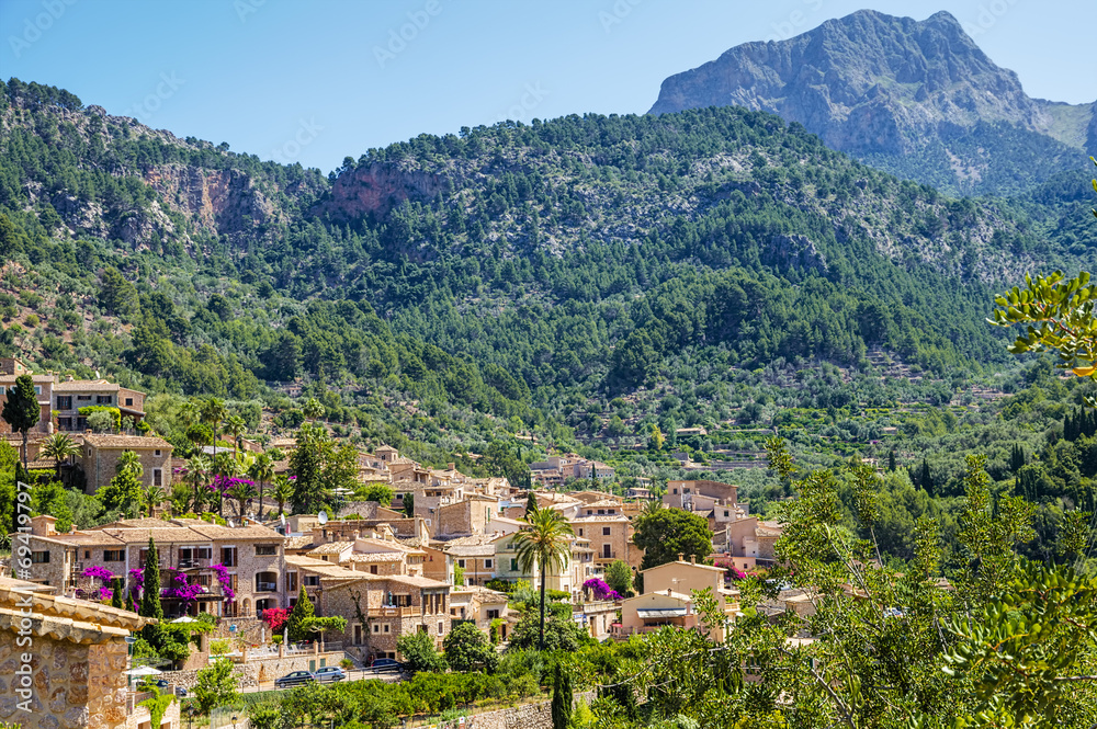 Fornalutx village on Majorca