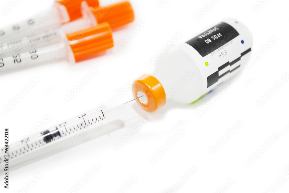 Insuline Shots Being Drawn